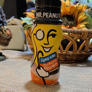 Vintage Planters Lightly Salted Dry Roasted Peanuts Collectible